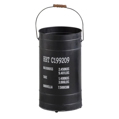 傘立て ペールカン ストレージ Mサイズ ブラック