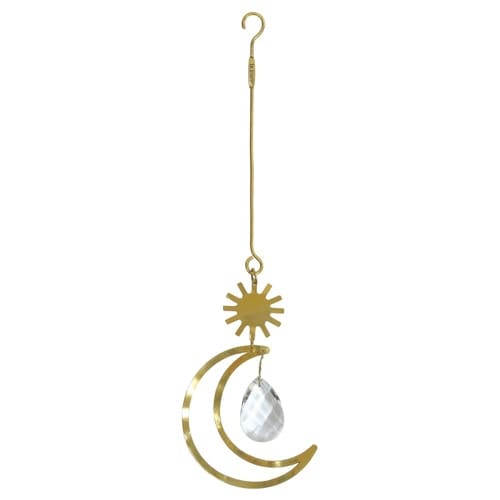 インブルーム ブラス&ガラス オーナメント ムーン