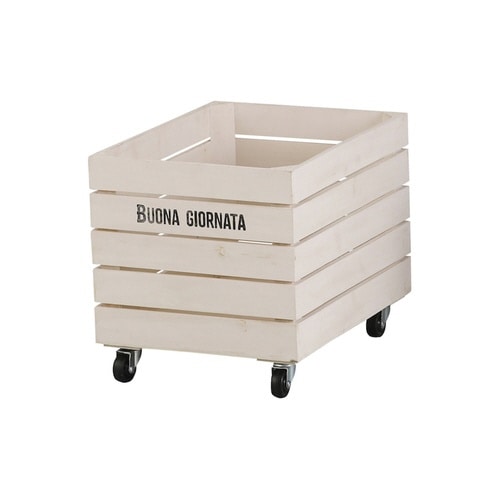 収納ボックス ボナブル コンテナカート ホワイト