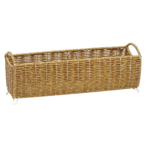 鉢カバー ユティル ロングポットカバー ナチュラル