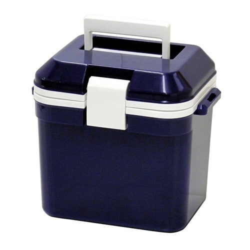 クーラーボックス 7L 小型 ダークブルー