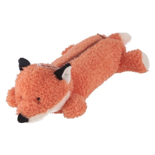 ペンケース アニマルペンケース ぬいぐるみ キツネ