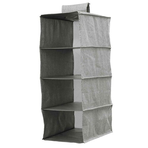 吊り下げ収納 ハンギングラック ワイド 4段