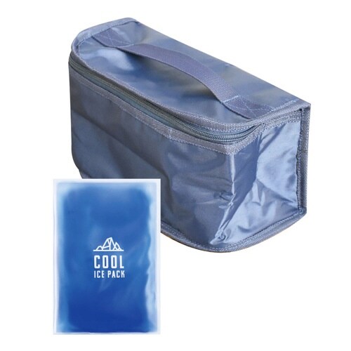 保冷ランチバック・保冷剤 メンズデイリー ネイビー