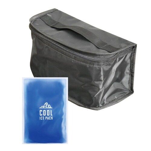 保冷ランチバック・保冷剤 メンズデイリー ブラック