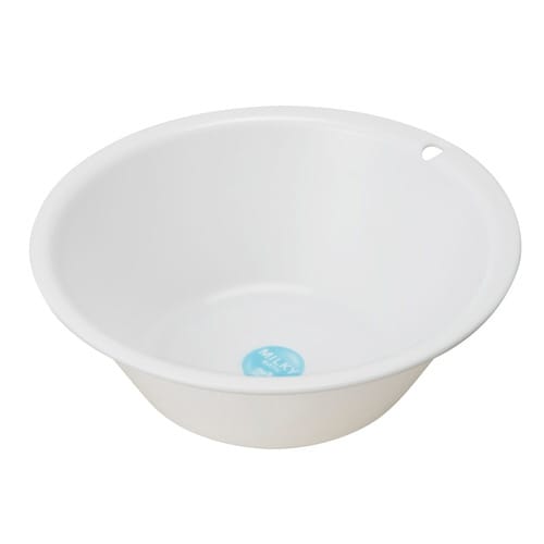 湯桶 ミルキーバス 洗面器 ホワイト