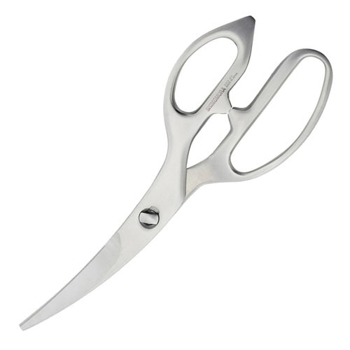 キッチンばさみ オールステンレス カーブ