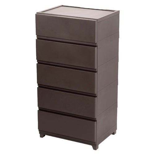 チェスト 壁付き デコニーシーヴォ ダークブラウン