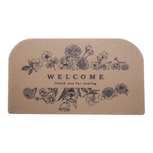 玄関マット 45×75 ボタニカルライン