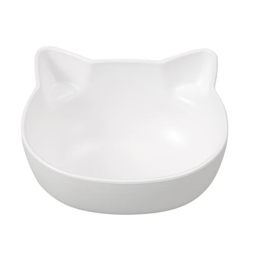 catte ねこ 抗菌ボウル 日本製 ホワイト