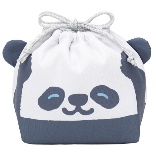 弁当袋 ぎゅっとランチきんちゃく 保冷 パンダ