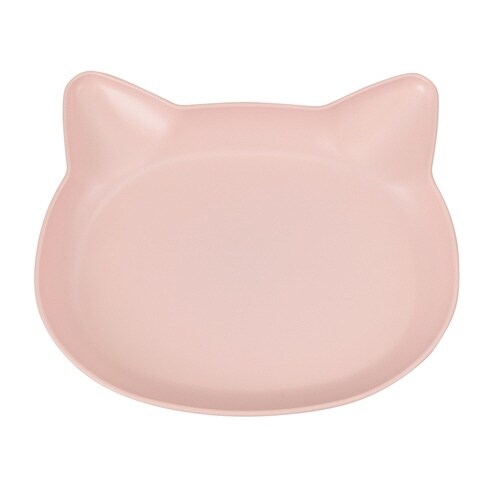 抗菌ランチプレート catte ねこ ピンク