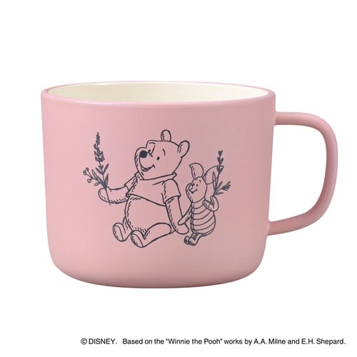 マグカップ Pooh Bee 抗菌マグ ピンク
