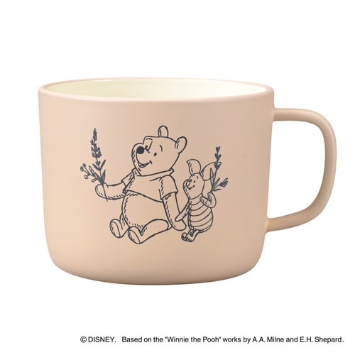 マグカップ Pooh Bee 抗菌マグ グレージュ