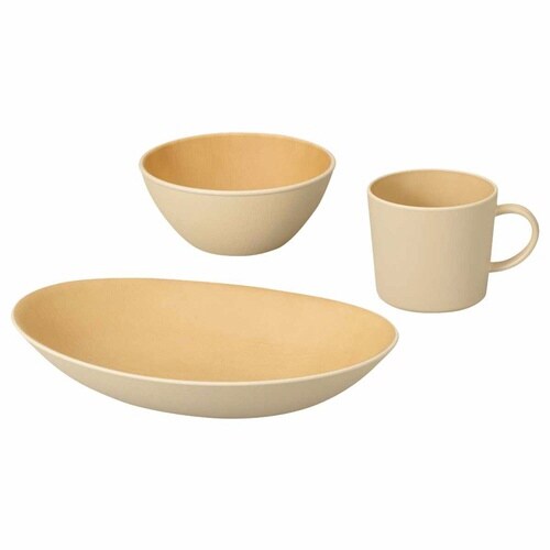 earth color 食器 アイボリー