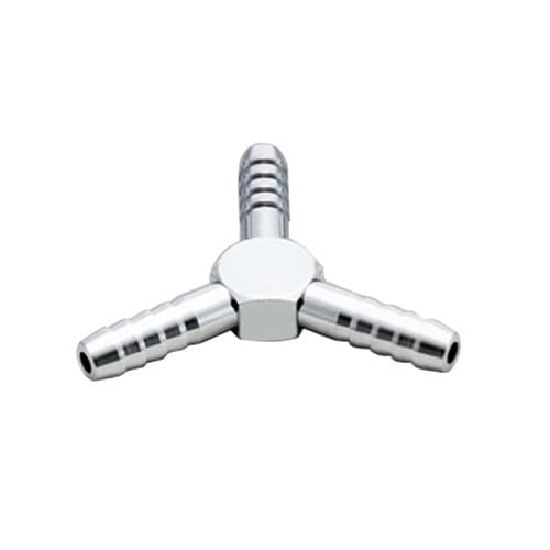 黄銅メッキ製3方接手