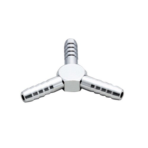 黄銅メッキ製3方接手