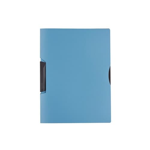 スイングクリップファイル/A4/ブルー×20