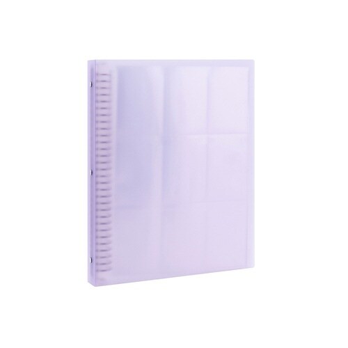 マイピック/トレカバインダー/A4/紫×16