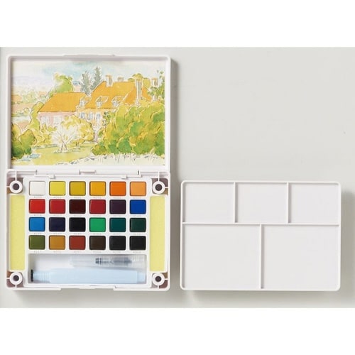 プチカラー24色セット(水筆入)