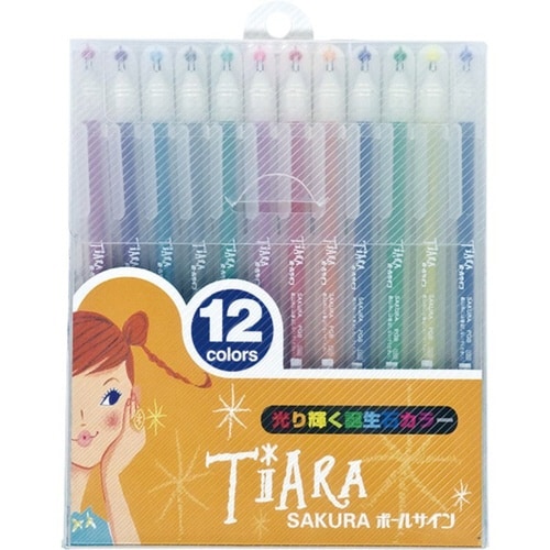 ボールサインティアラ12色セットN