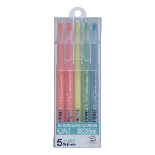 ラインマーカーOA1 5色セット