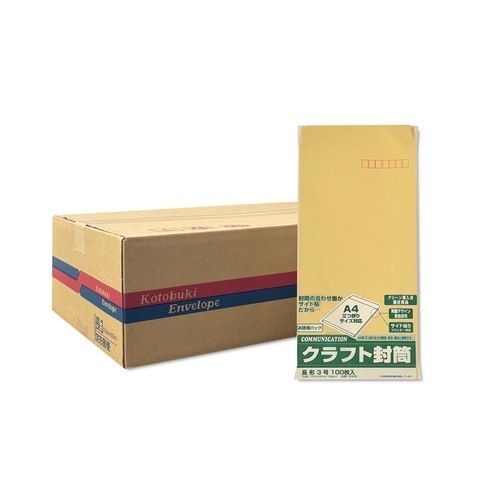 長形3 OKクラフト 85g 00838