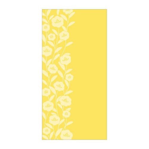 ポチ袋むついろ万型 黄華×10