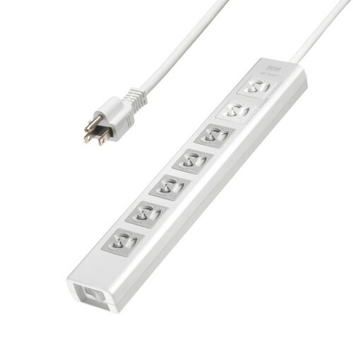 集中スイッチ抜け止めタップ(3P・7個口・5m)