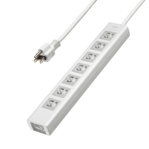 抜け止めシャッタータップ(3P・7個口・5m)