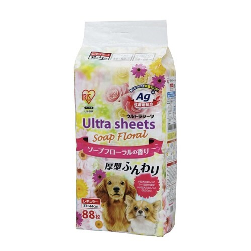 ソープフローラル香り付ウルトラシーツレギュラー×4