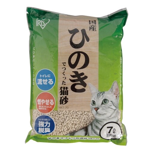 ひのきでつくった猫砂 7L×6