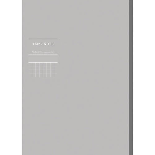 シンクノートA4タテ/ロジカル方眼縦N灰×10