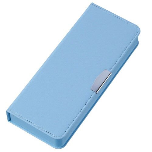 すべりにくい片開筆入くるグリップライトブルー2個