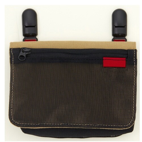 ポケット付クリップポッケ ブラック 2個