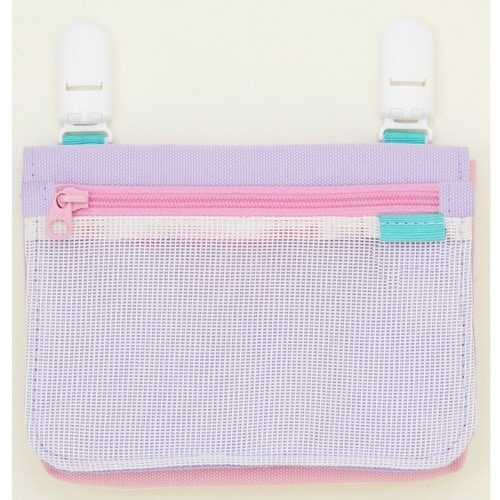 ポケット付クリップポッケ バイオレット 2個