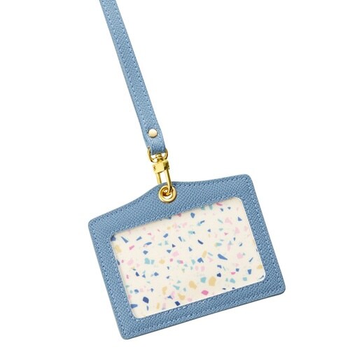 ノフェスカードホルダーヨコスモーキーブルー2個