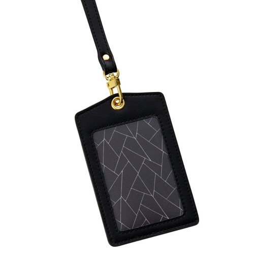 ノフェスカードホルダータテジオメトリーブラック2個