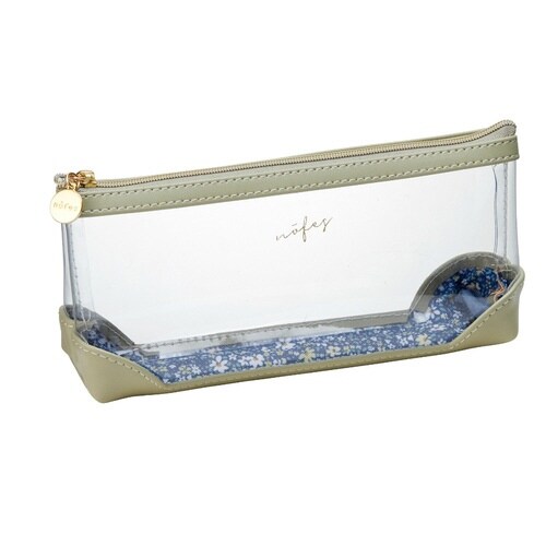 ノフェス ペンポーチ ペールオリーブ 2個