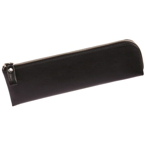 グロワール ペンケース フラット ブラック 2個