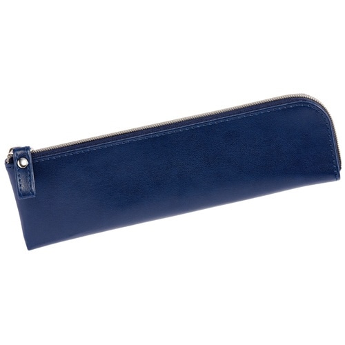 グロワール ペンケース フラット ネイビー 2個