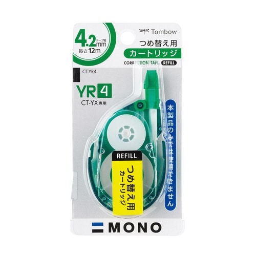 修正テープ モノYX用カートリッジ4.2mm10個