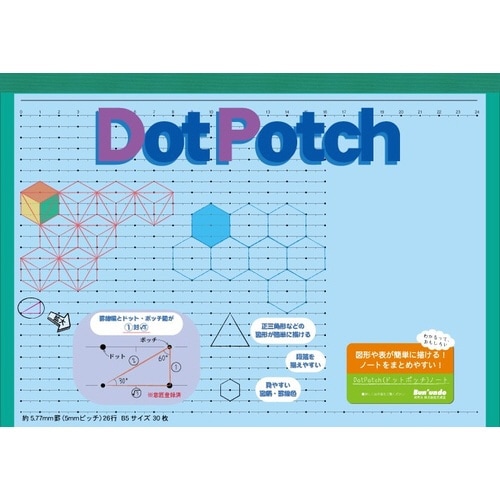ドットポッチノート 01 横×10