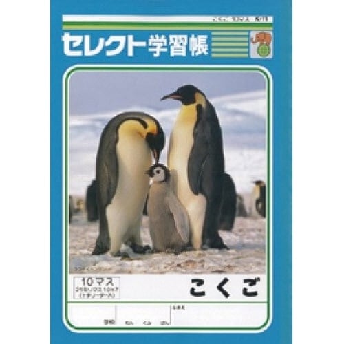 B5セレクト学習帳 こくご10マス×10