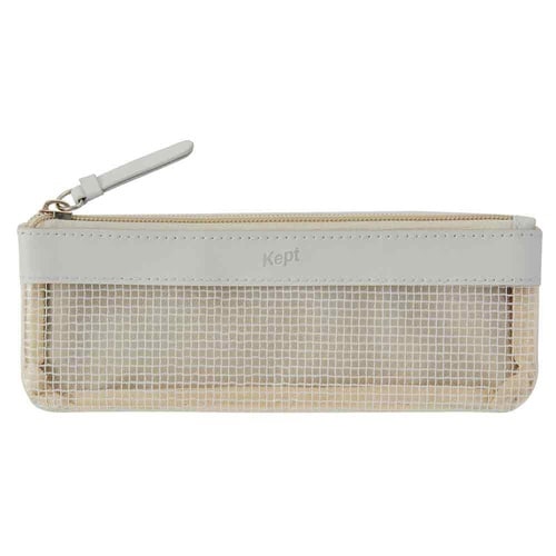 Kept ミニマルペンケースムーングレー×2