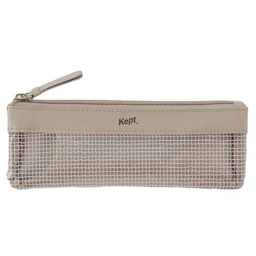 Keptミニマルペンケースサンドベージュ×2