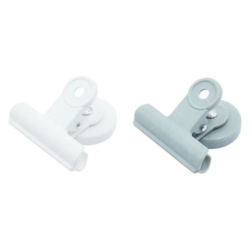 POPプラマグクリップ2個入 白・グレー×5