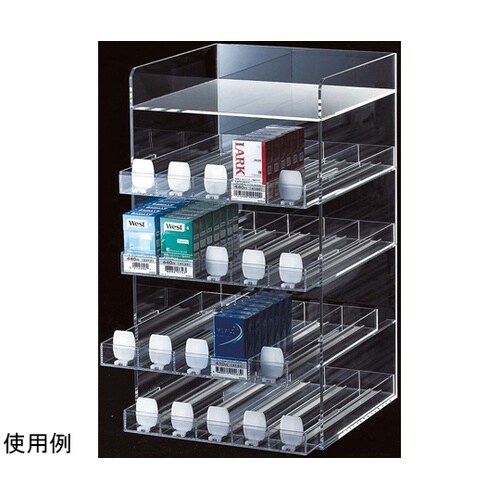 たばこ什器 透明アクリル製 陳列用什器