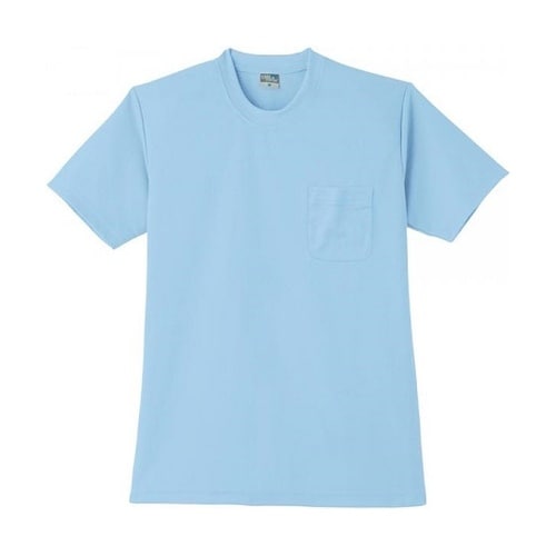 DRY半袖Tシャツ(P付) サックス 4