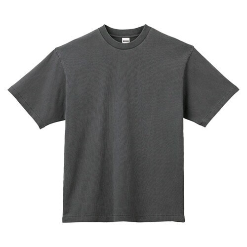 6.5オンスピグメントダイTシャツ ブラ